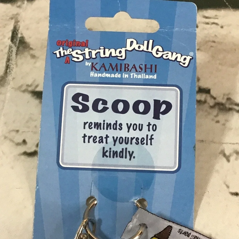 Kamibashi String‎ Doll Keychain Scoop Treat Yourself Kindley Ice Cream Cone